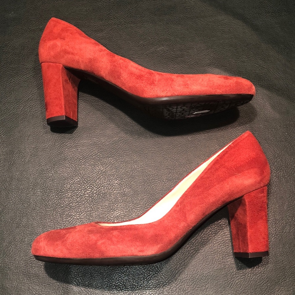 L.K Bennett heels Rust Suede